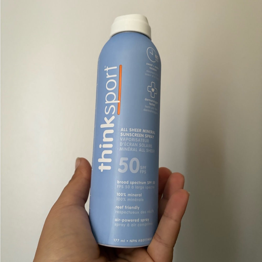 Think! Blue Mineral Sunscreen Spray